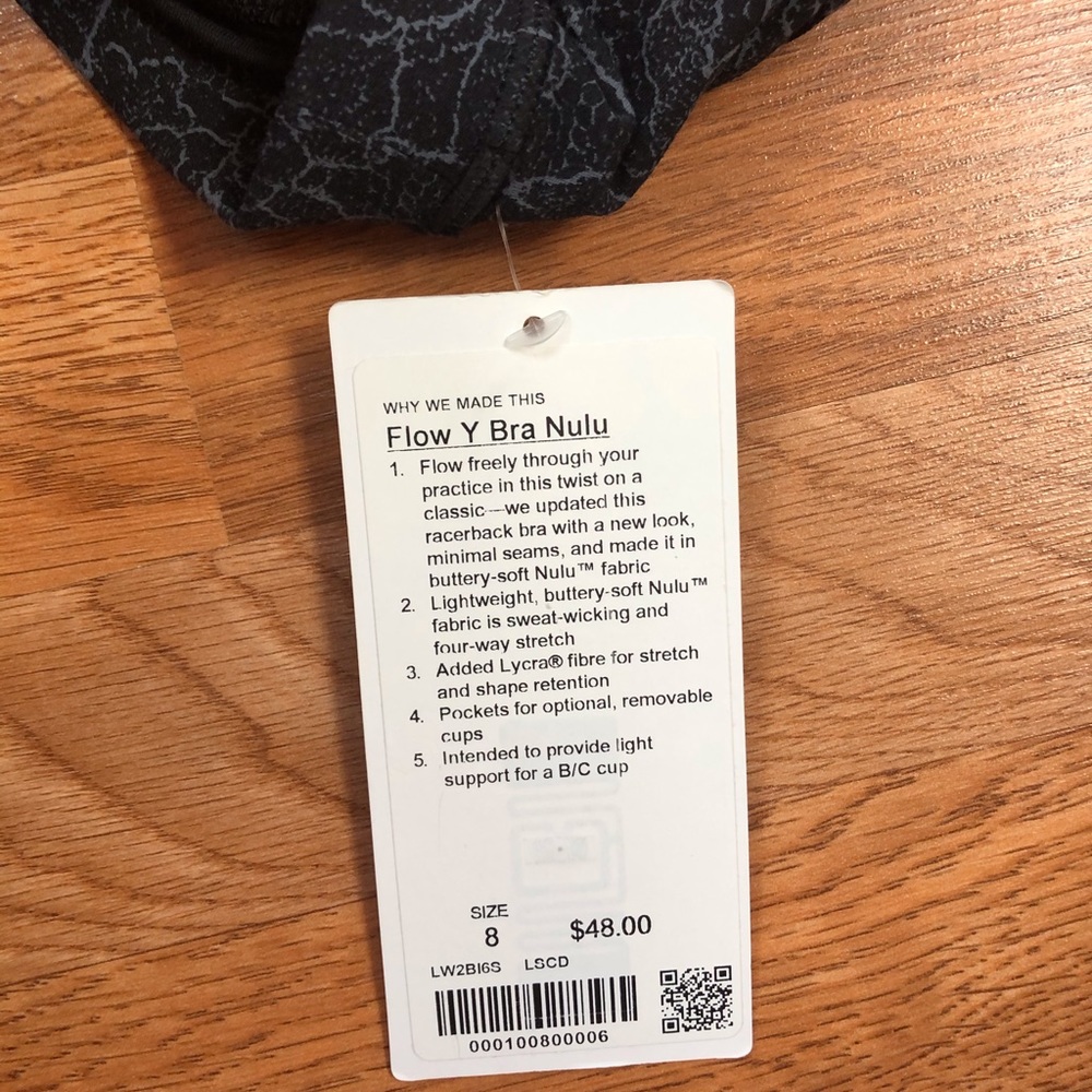 Lululemon flow Y bra nulu - Picture 2 of 5